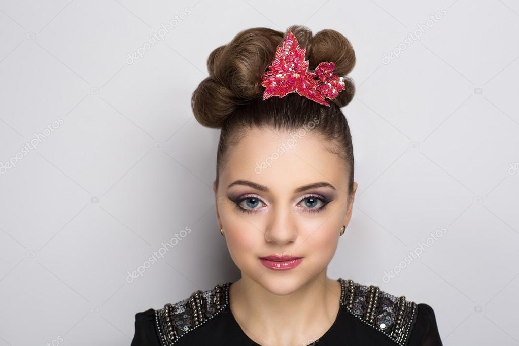 New hair design Stock Photo by ©OlgaOsa 110384046