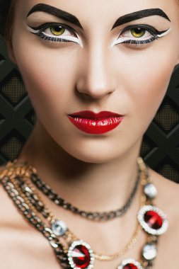 Kadın güzellik makyaj