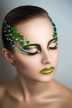 Kadın güzellik makyaj