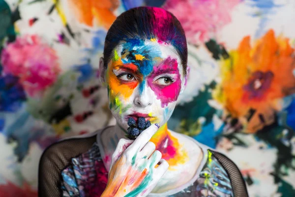 Kadın güzellik makyaj