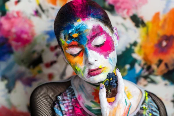 Schönheit Make-up Frau — Stockfoto