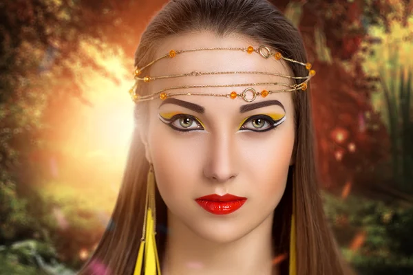 Beauty make up woman — Stock Photo, Image