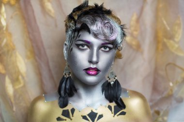 Kadın güzellik makyaj