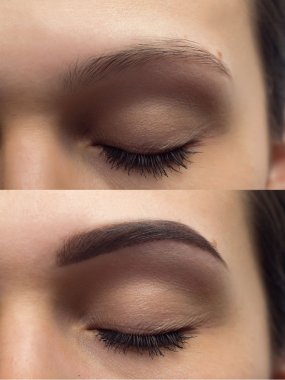 Perfect Eyebrows Before After
