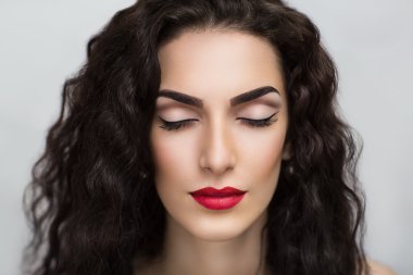 Kadın güzellik makyaj