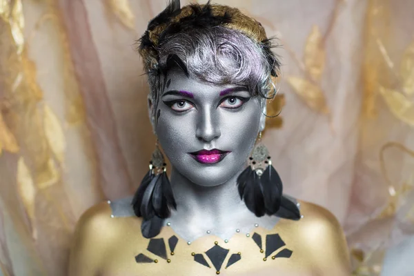 Kadın güzellik makyaj