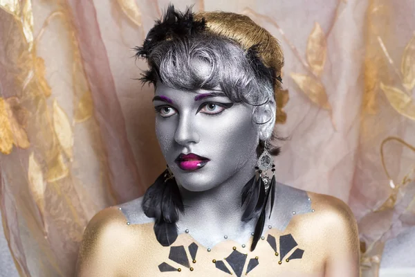 Kadın güzellik makyaj