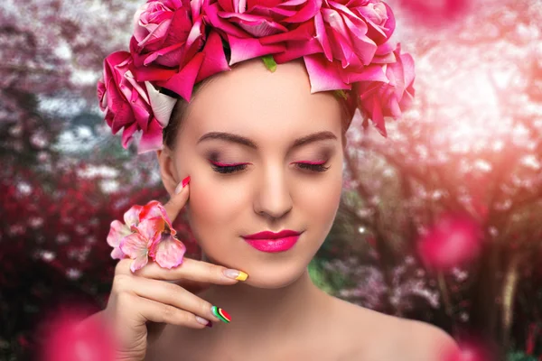 Kadın güzellik makyaj