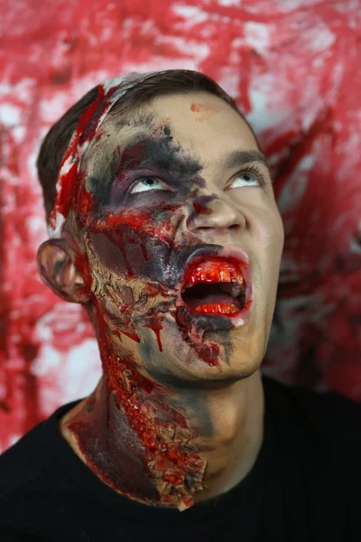 Зомби Хэллоуин — стоковое фото