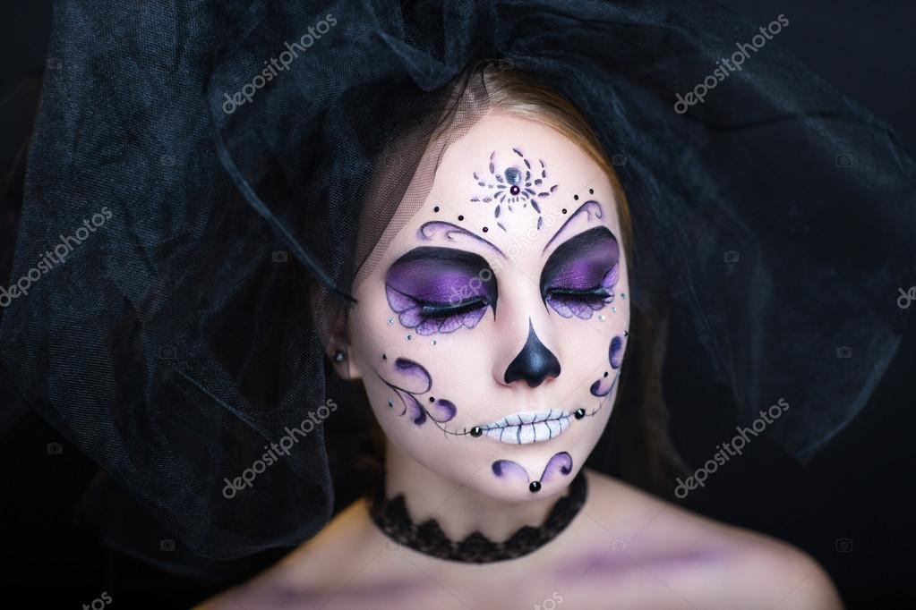 Calavera mujer maquillaje fotos de stock, imágenes de Calavera mujer maquillaje sin royalties | Depositphotos Calavera mujer maquillaje fotos de stock, imágenes de Calavera mujer maquillaje sin royalties | Depositphotos