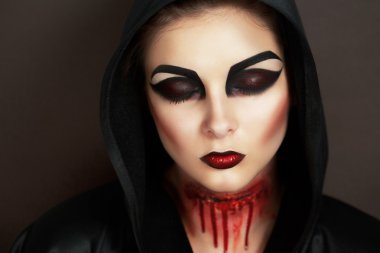 Horror woman horror