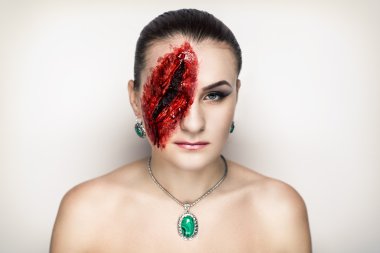 Big bloody wound