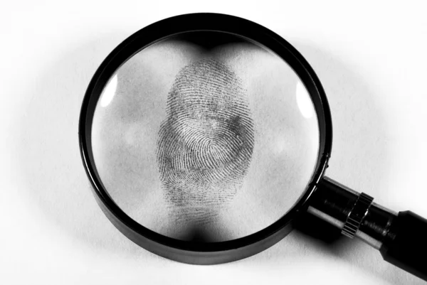 stock image Fingerprint.