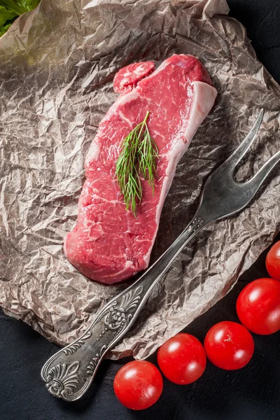 Rohes Steak. — Stockfoto