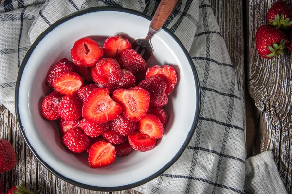 Fraises au sucre  . — Photo