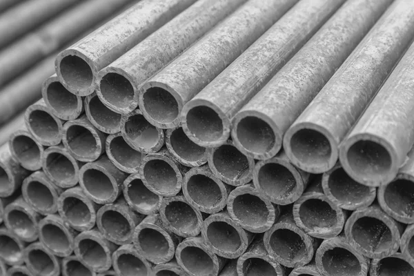 Metal water-supply pipes — Stock Photo, Image