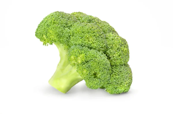 Fresh green broccoli isolated on white background — Stock Photo, Image