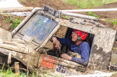 SALOVKA, RUSSIA - 5 Mayıs 2017: Yıllık Trofi Rubezh 2017