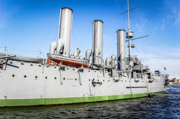 Famous Cruiser Aurora — Stock Photo, Image