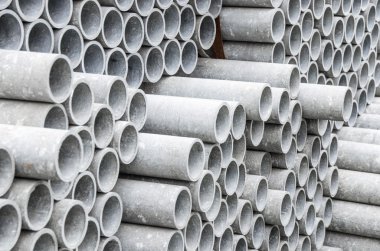 Close up of asbestos pipes clipart