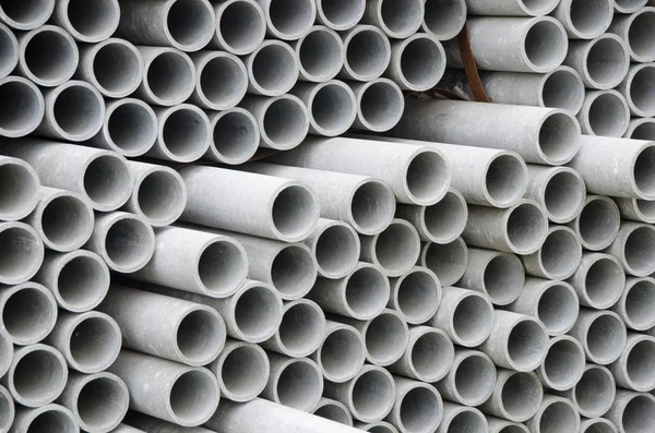 Asbestos pipes for drain — Stock Photo, Image