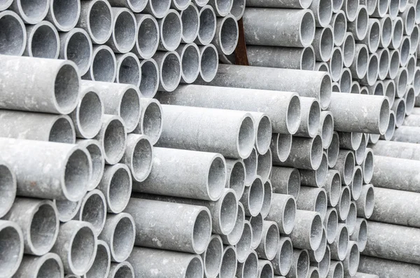 Close up of asbestos pipes — Stock Photo, Image