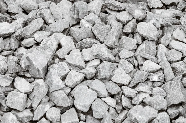 Close-up of crushed gravel — Stock Photo, Image