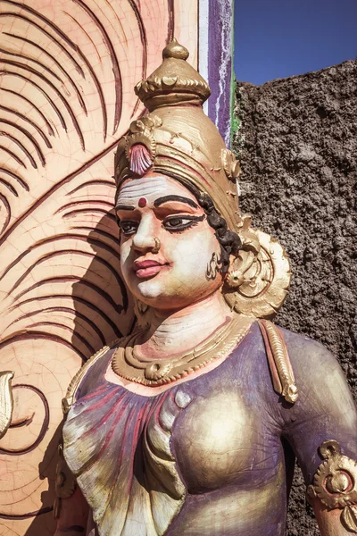 Ancient  Hinduism sculpture close up on Sri Lanka — Stock Photo, Image