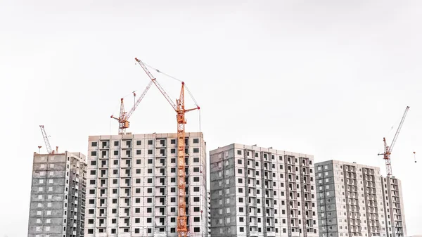 Construction cranes — Stock Photo, Image