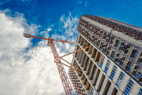 La construcción del edificio —  Fotos de Stock