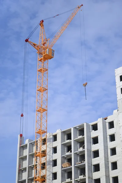 Bouw van een hoogbouw — Stockfoto