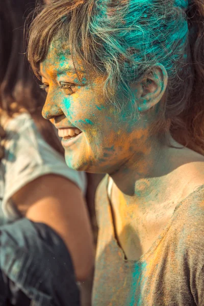 PENZA, RÚSSIA - SETEMBRO 6, 2015: Festa de cores na Rússia — Fotografia de Stock