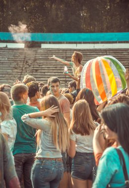 Penza, Rusya - 6 Eylül 2015: Festival aşk