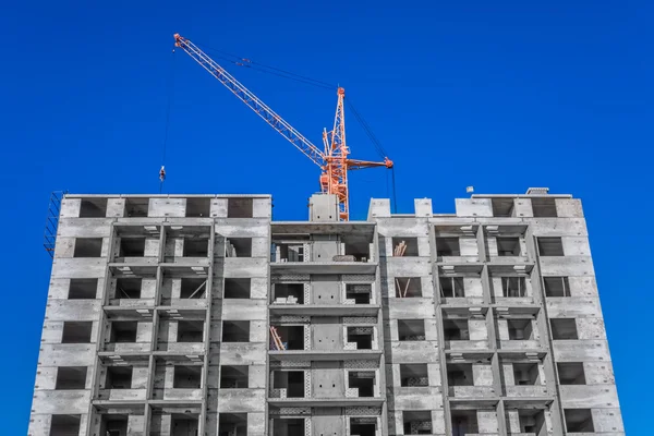 Construction and tall cranes — Stock Photo, Image