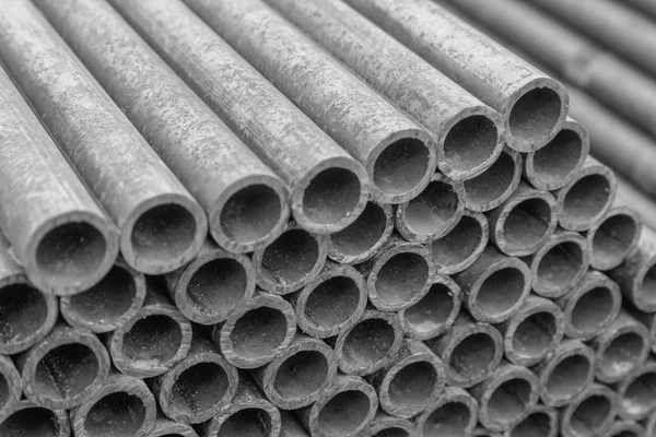 Construction of water asbestos pipe — Stock Photo, Image