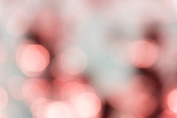 Abstrakte rote und weiße runde Bokeh Hintergrund — Stockfoto