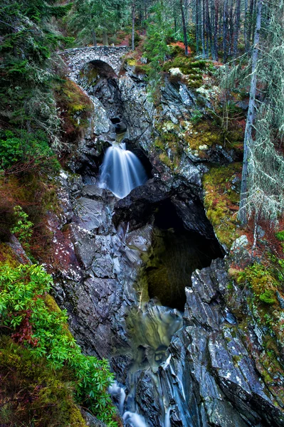 Bruar falls, Highlands, Scotland — Stock Photo, Image