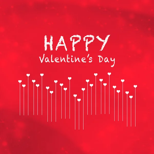 Valentine Hearts Sfondo astratto. San Valentino Carta da parati. Scheda concettuale Heart Holiday — Foto Stock