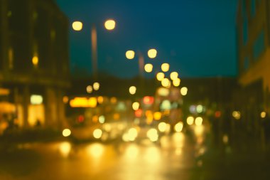 Defocused, tarzı - kentsel soyut trafik arka plan bulanık