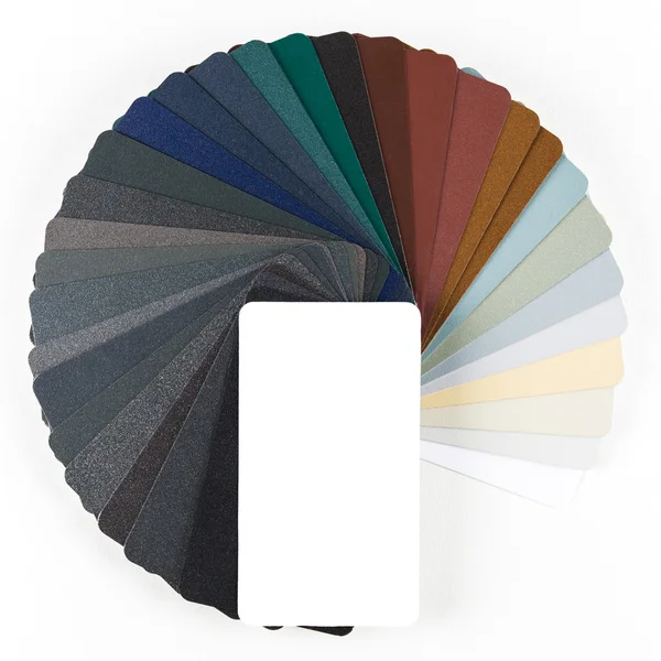 다채로운 컬러 가이드 흰색 배경에 고립의 컬렉션 — 스톡 사진