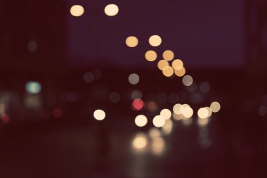 Defocused, tarzı - kentsel soyut trafik arka plan bulanık