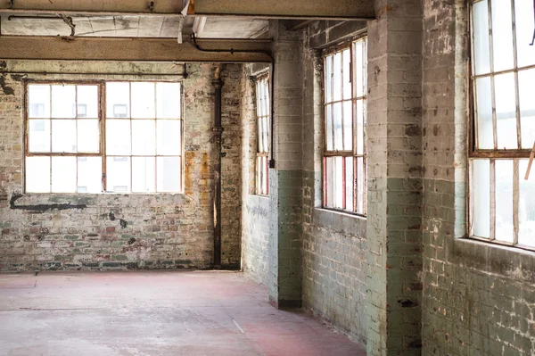 Empty warehouse office or commercial area, industrial background — Stock Photo, Image