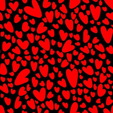 Kusursuz sevgililer günü kalp deseni