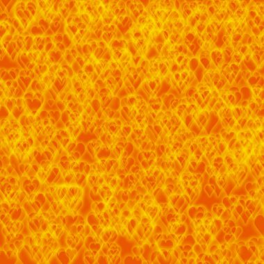 Sevgililer günü için kalpleri olan renkli bir arka plan.