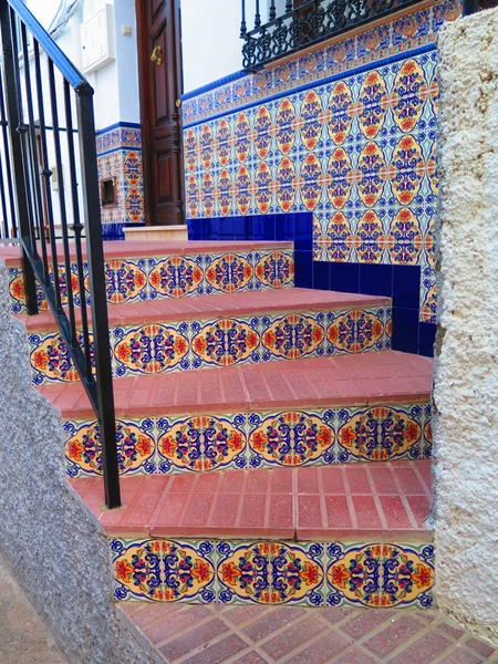 Baldosas Plaza de España — Foto de Stock