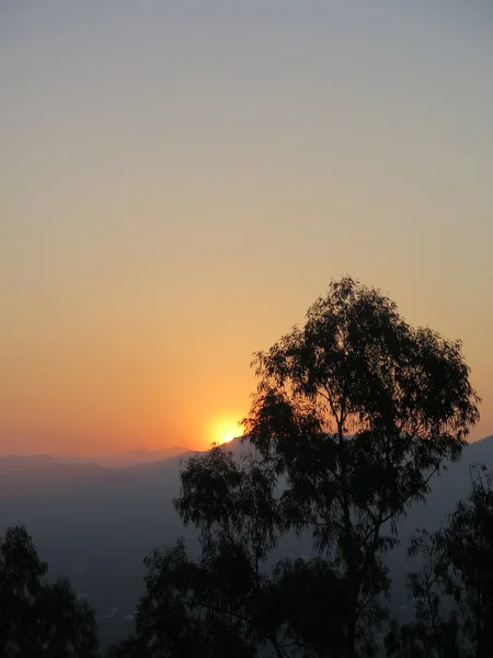 Восход солнца в Испании — стоковое фото