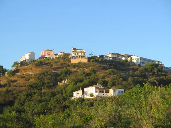 Vista residencial da encosta — Fotografia de Stock