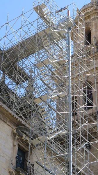 Andamio en la Catedral de Jaén —  Fotos de Stock