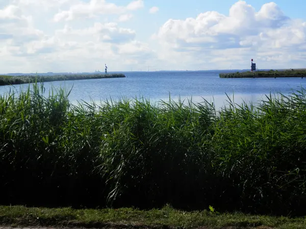 Фризька гавань вході — стокове фото