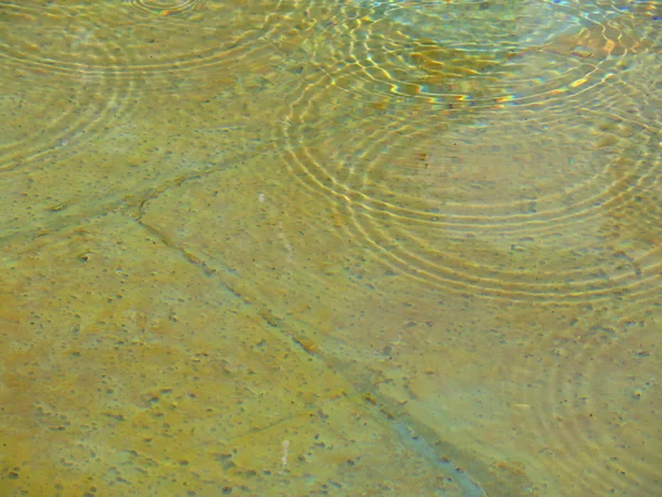 물에 링 — 스톡 사진